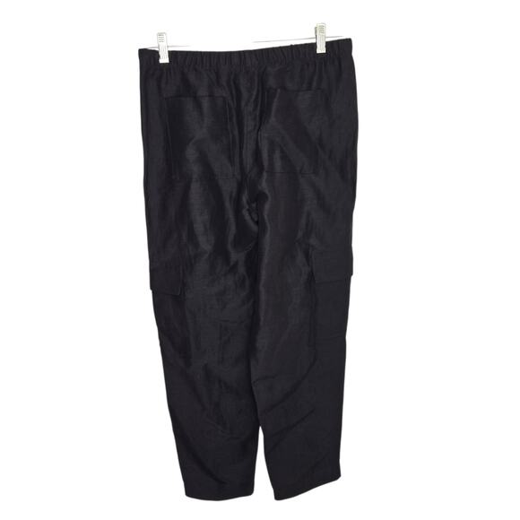 NWT Babaton Titan Cargo Pants Women Elevated Basics Black Straight Leg Women 6 - Picture 3 of 12